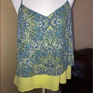 Maurice’s Crapy Flowy Tank Top   L